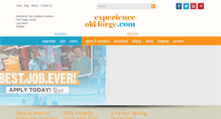 Desktop Screenshot of experienceoldforge.com
